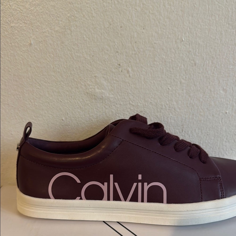 Calvin Klein Deep Purple Casual Sneakers - Picture 1 of 3